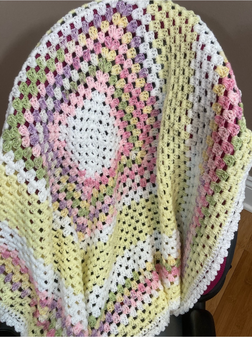 Handcrafted Soft Crochet Baby Blanket